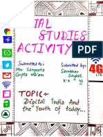 A) (Roll No - 42) Subject Enrichment Activity