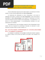 Chimie Pharm. Ii_chap.iii. Exemples de Classes Therap.
