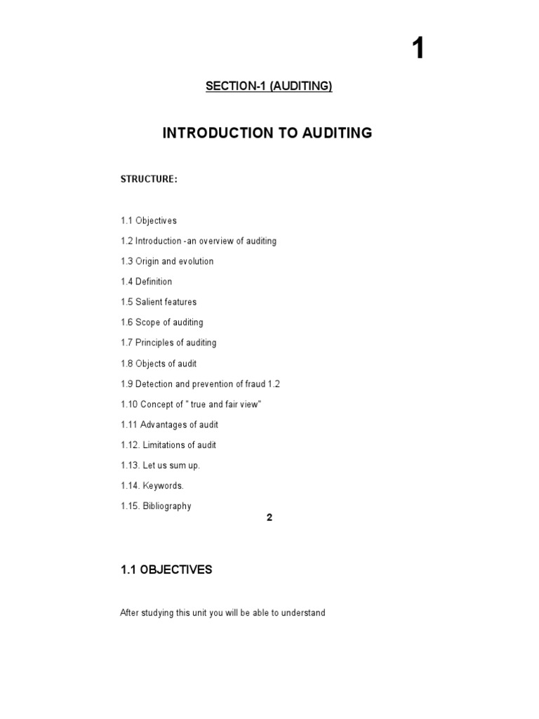 Study Material Auditing | PDF | Audit | Accounting