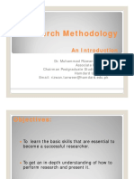 Research Methodology Research Methodology: An Introduction An Introduction