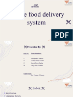 Online Food Delivery System