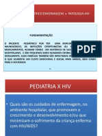 PACIENTE PEDIÁTRICO ENFERMAGEM X PATOLOGIA HIV