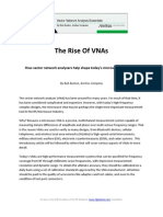 The Rise of Vnas: How Vector Network Analyzers Help Shape Today'S Microwave/Rf Designs