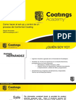 Como Hacer El Set Up y Control de Un Proceso de Conformal Coating