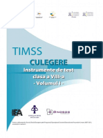 TIMSS Culegere Instrumente de Test Cl8 v1