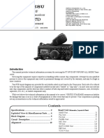 Yaesu Ft-897 897d Technical Supplement