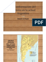 La Conformacion Del Actual Territorio Argentino