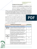 Criterios Evaluación 4º Académicas