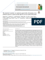 The Exposome in Practice An Exploratory Panel Study of Biom - 2021 - Environmen