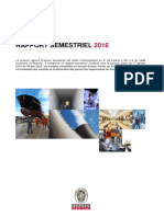 Rapport Financier Semestriel 2016