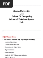 Jimma University JIT School of Computing Advanced Database System Lab