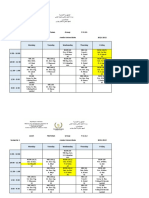 Group Schedules Fall 2021