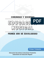 Primero de Secundaria Musica