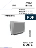 Service Manual FE-2: KV-29FX30B KV-29FX30E KV-29FX30K