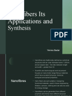 Nanofibers Its Applications And: Synthesis