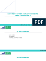 Resumen Gestión de Mantenimiento Sede Condestable: Semana 02 - Del 02 de Enero 2022 Al 08 de Enero Del 2022