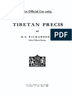 1945 Tibetan Precis by Richardson From High Peaks Pure Earth Maps Added