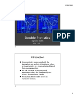 Double Statistics: Introduction