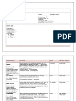 LESSON PLAN (An Example)