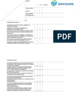 ANNEX I - Check List - Accomodation Plan