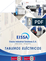 Tableros eléctricos EISSA control motores baja tensión