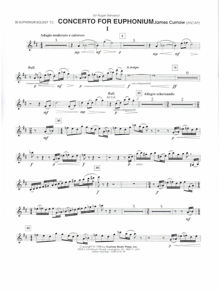 James Curnow EuphoniumConcerto PDF