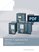 SIPROTEC 5 Application Note: SIP5-APN-004: Sync Check With Multiple Voltage Sources Edition 2012-04-09
