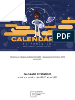 Calendário Astronômico 2020 Versão Site 2