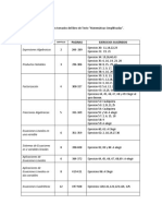 Capitulos Del LIbro de Matematicas Simplificadas