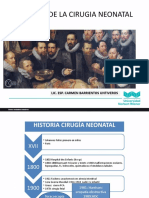 Historia de La Cirugia Neonatal