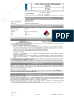 MSDS Oxígeno Gaseoso