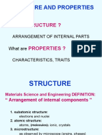 1.2 Structure and Properties
