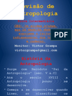 Revisão de Antropologia - Primeira Prova