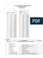 Tabel Penilaian Dan Pedoman Penskoran US B. INDONESIA 2021