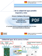 Variabilidad de la calidad del agua potable impactos y retos