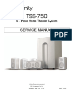 Service Manual: 6 - Piece Home Theater System