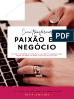 E-book Paixão em Negócio