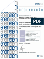 AVALIAÇÃO FINAL - Imprima Sua Declaração de Conclusão