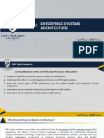Enterprise Systems Architecture