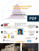 Lessons from Abroad on Next Covid Surge in India