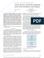 Systematic Literature Review (SLR) Development of The Iot Industry in The Southeast Asian Region