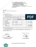 Surat Tunggakan