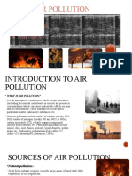 Air Pollution: Introduction Sources Effects Case Study