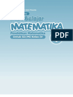 Buku Guru Belajar Matematika Kls 4