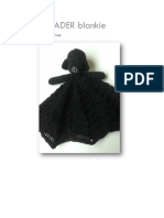 DARTH VADER crochet blankie pattern