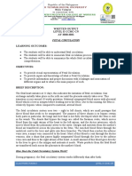 Written Output Level Ii CCMC-CN AY 2020-2021: Fetal Circulation