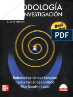 Metodologia de La Investigación. Sampieri