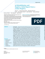 Pediatric Intestinal Rehabilitation and Transplantation Registry- Initial Report From a European Collaborative Registry