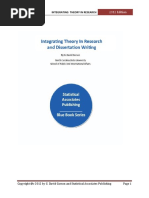 2012 Edition: Integrating Theory in Research