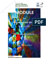Contemporary World Module